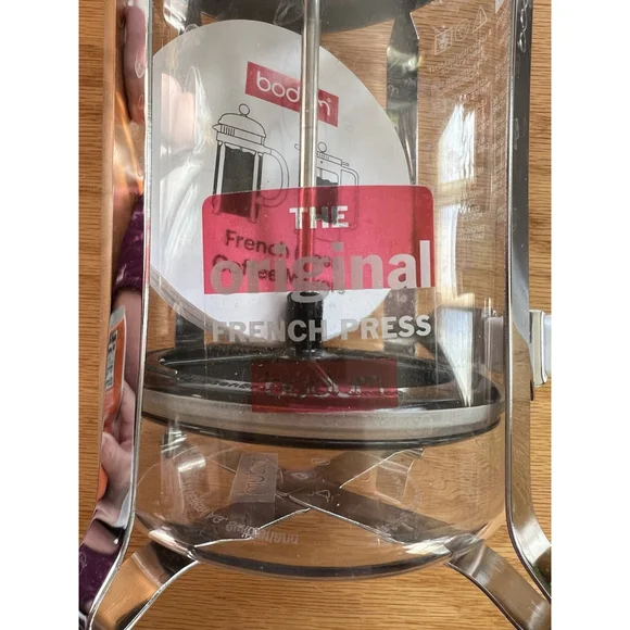 Bodum Caffettiera French Press 8 Cup Coffee Maker in White - 34 fl oz, New - Picture 2 of 6